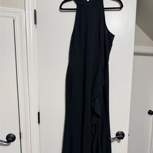 Elegant Black Sleeveless Dress